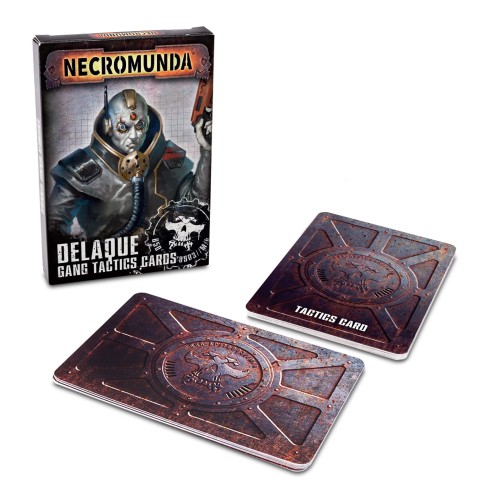 NECROMUNDA: Delaque Gang Tactics Cards