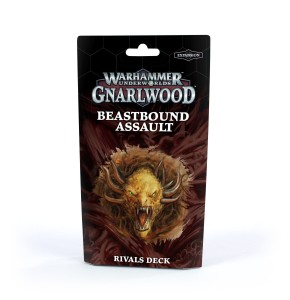 WH UNDERWORLDS Gnarlwood – Beastbound Assault Rivals Deck
