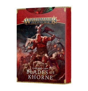 Warscroll Cards: Blades of Khorne (ENG)
