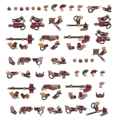 NECROMUNDA: Goliath Weapons & Upgrades