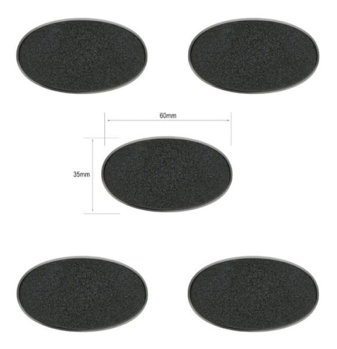Citadel 60x35mm Oval Bases