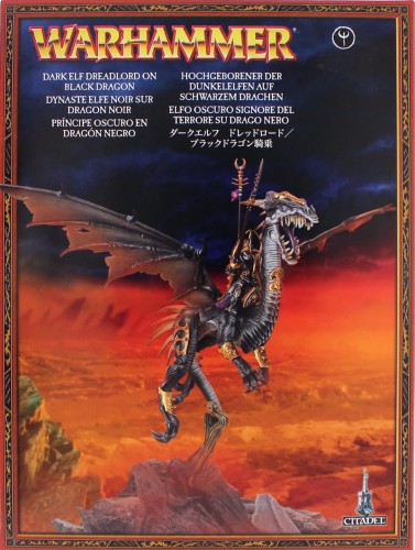 Dark Elf Dreadlord on Black Dragon