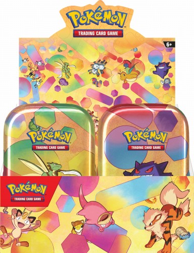 Scarlet and Violet 151 - Mini Tin Box Display (10)