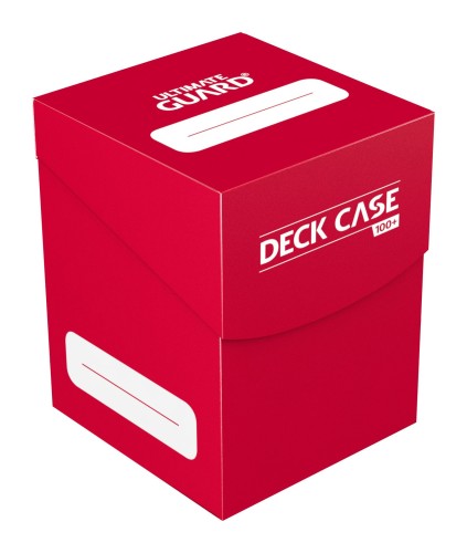 Deck Case 100+ Standard Size Red