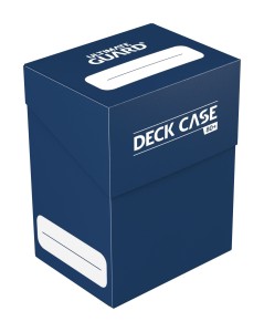 Deck Case 80+ Standard Size Blue