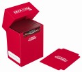 Deck Case 80+ Standard Size Red