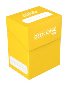Deck Case 80+ Standard Size Yellow