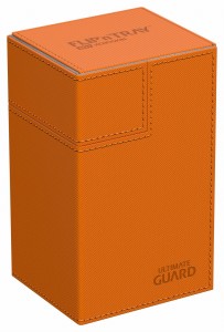 Flip´n´Tray Deck Case 80+ Standard Size XenoSkin Orange