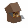 Return To Earth Boulder Deck Case 100+ Standard Size Brown