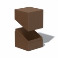 Return To Earth Boulder Deck Case 100+ Standard Size Brown