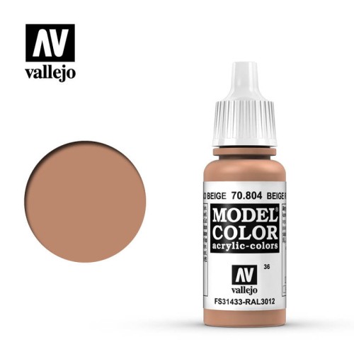 Beige Red  17ml 70.804