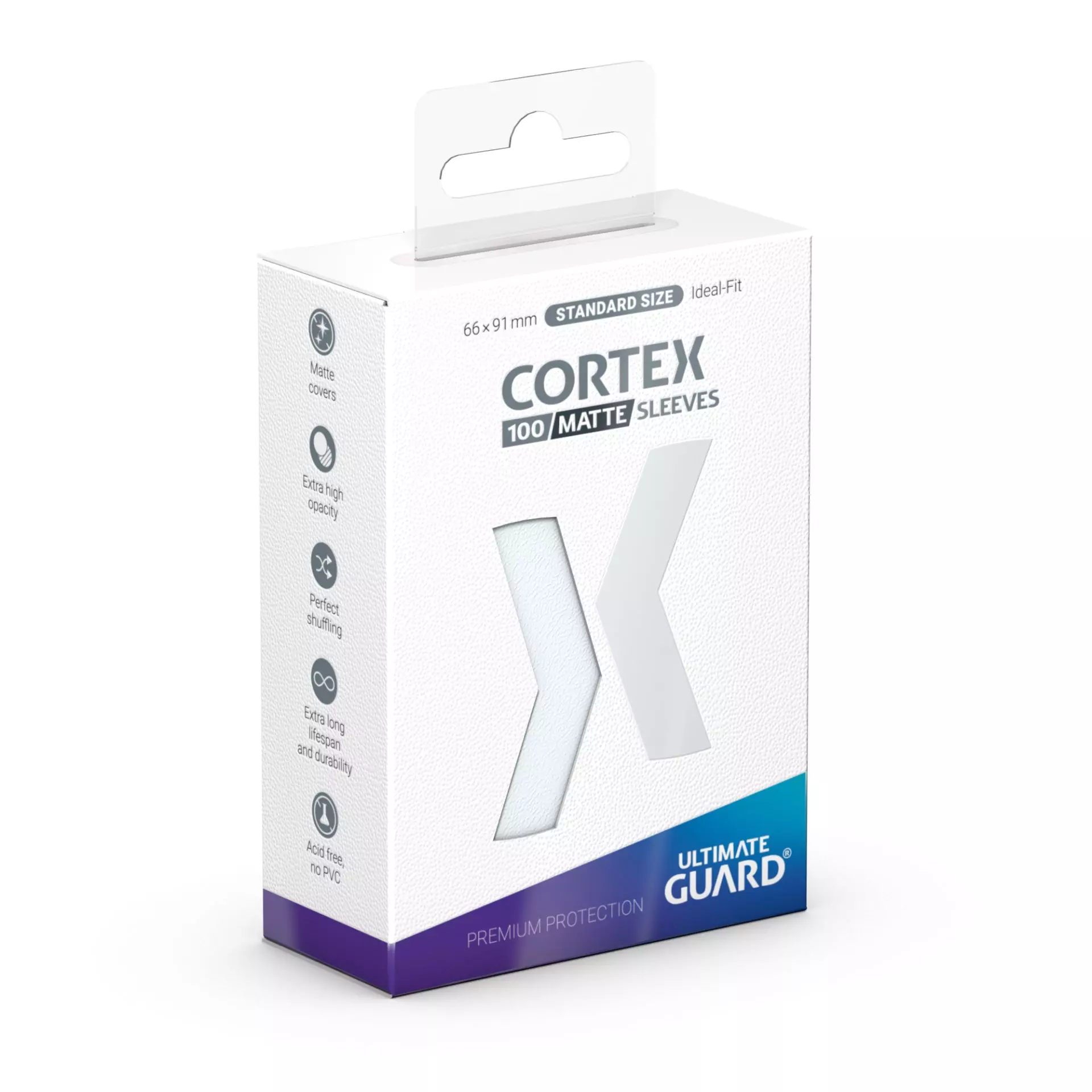 Ultimate Guard Cortex Sleeves Transparent Matte
