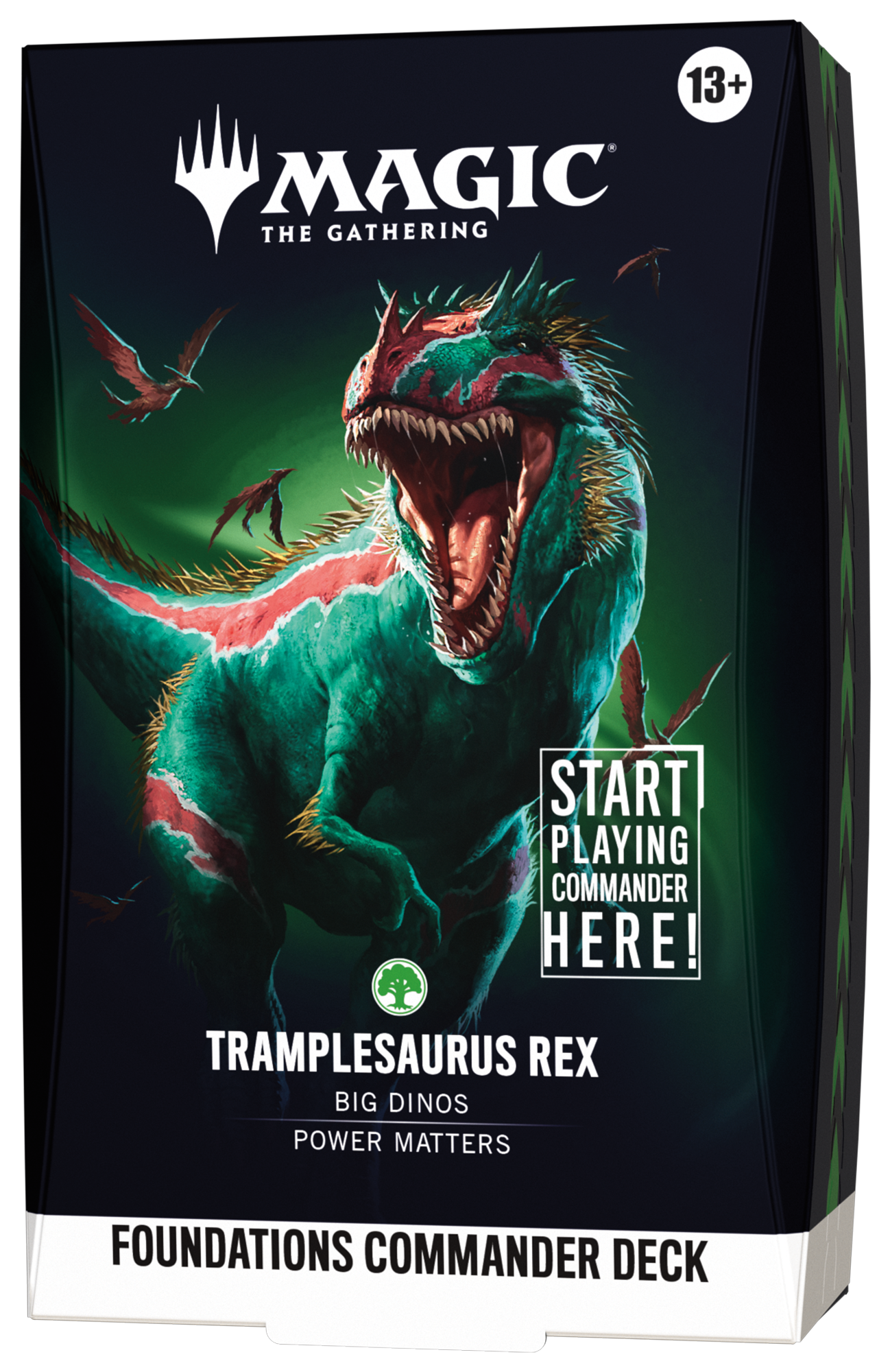 MtG Foundations: Commander Deck - Tramplesaurus Rex